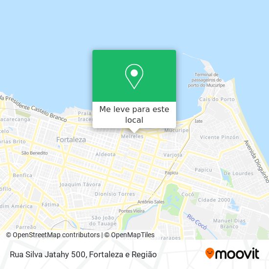 Rua Silva Jatahy 500 mapa