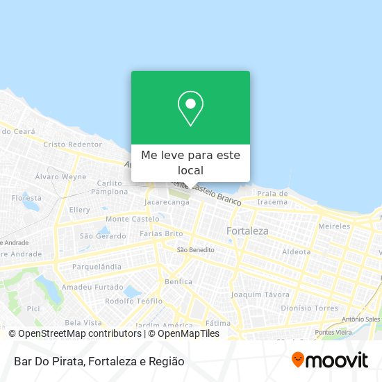 Bar Do Pirata mapa