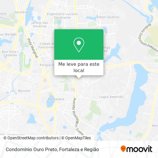 Condomínio Ouro Preto mapa