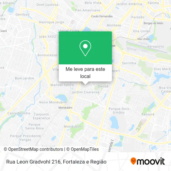 Rua Leon Gradvohl 216 mapa