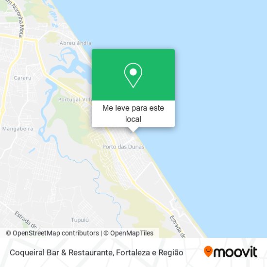 Coqueiral Bar & Restaurante mapa
