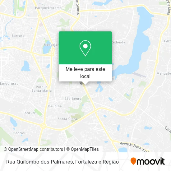 Rua Quilombo dos Palmares mapa
