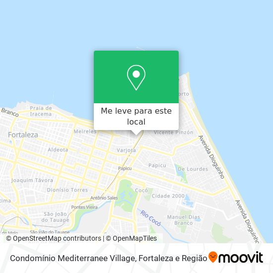 Condomínio Mediterranee Village mapa