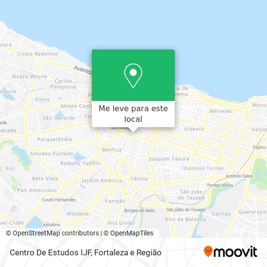 Centro De Estudos IJF mapa