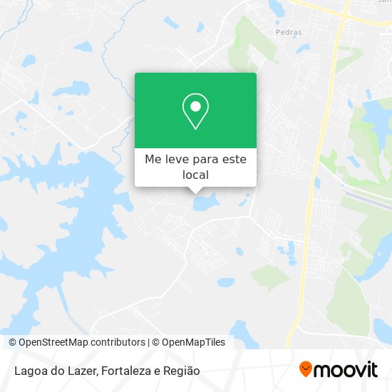 Lagoa do Lazer mapa