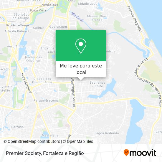 Premier Society mapa