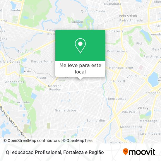QI educacao Profissional mapa