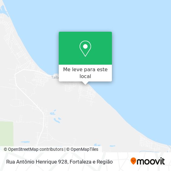 Rua Antônio Henrique 928 mapa