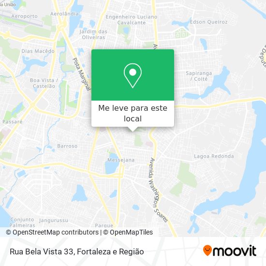 Rua Bela Vista 33 mapa
