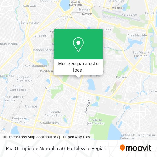 Rua Olímpio de Noronha 50 mapa