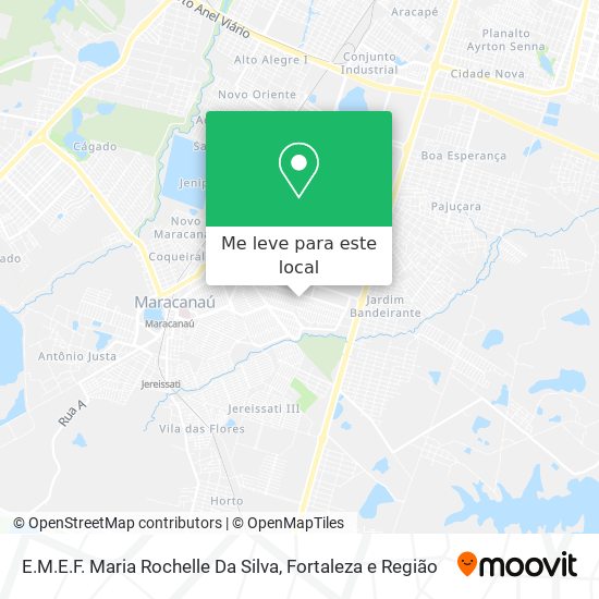 E.M.E.F. Maria Rochelle Da Silva mapa