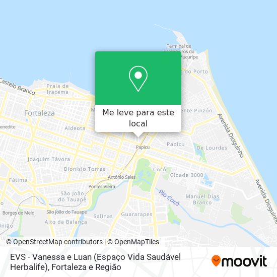 EVS - Vanessa e Luan (Espaço Vida Saudável Herbalife) mapa