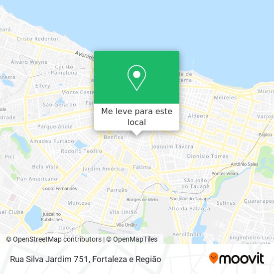 Rua Silva Jardim 751 mapa