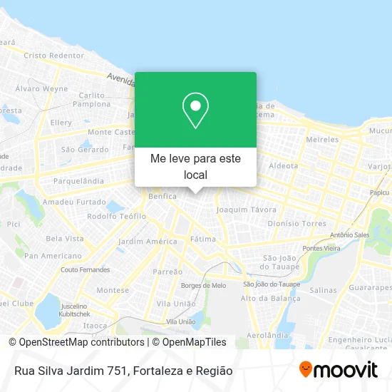 Rua Silva Jardim 751 mapa