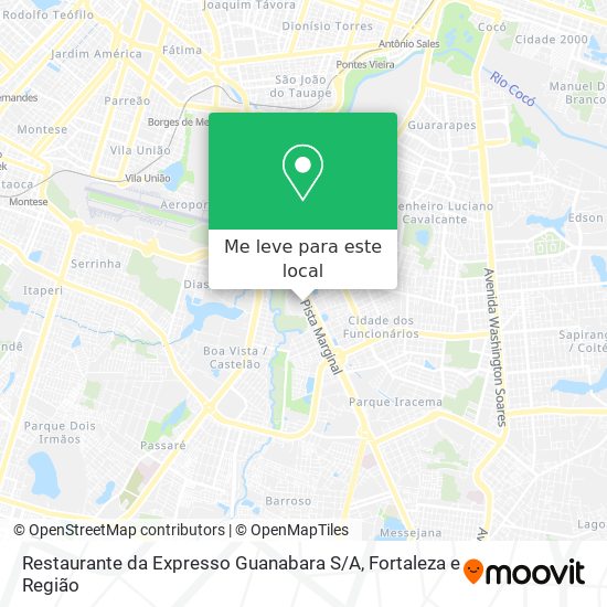 Restaurante da Expresso Guanabara S / A mapa