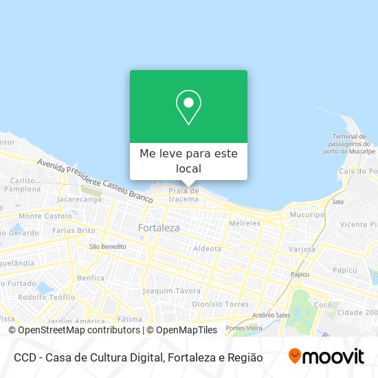 CCD - Casa de Cultura Digital mapa