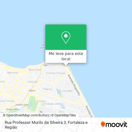 Rua Professor Murilo da Silveira 3 mapa