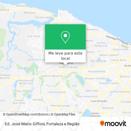 Ed. José Mario Giffoni mapa