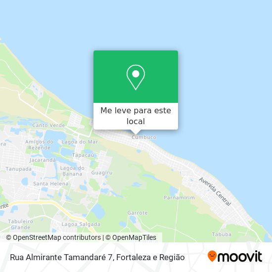 Rua Almirante Tamandaré 7 mapa