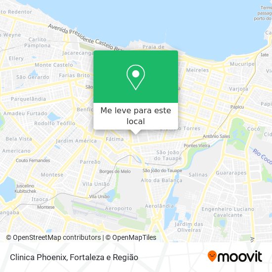 Clinica Phoenix mapa