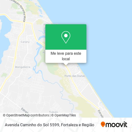 Avenida Caminho do Sol 5599 mapa