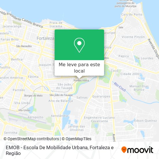EMOB - Escola De Mobilidade Urbana mapa