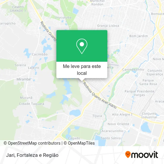 Jari mapa