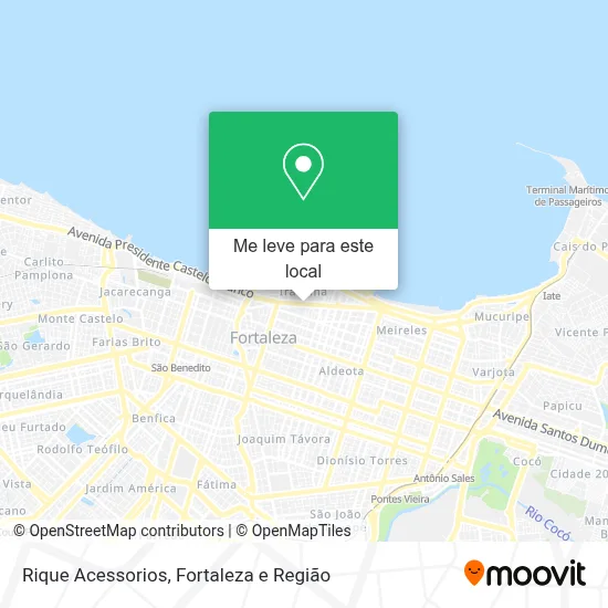 Rique Acessorios mapa