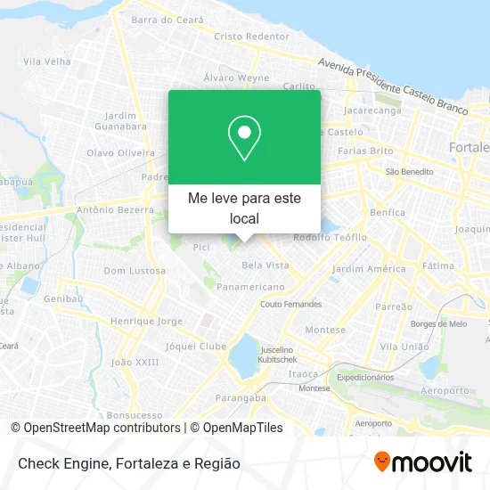 Check Engine mapa