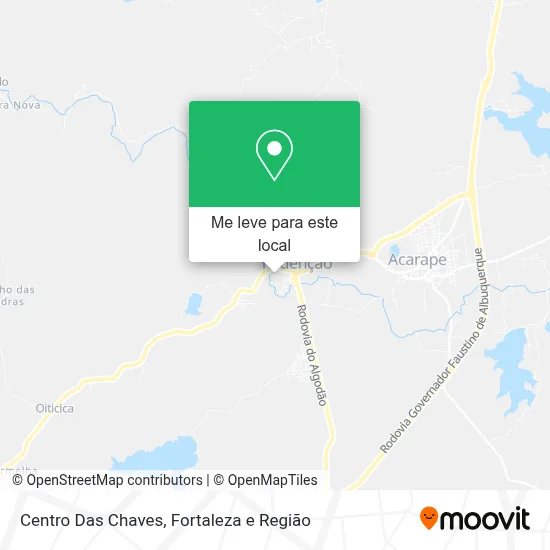 Centro Das Chaves mapa