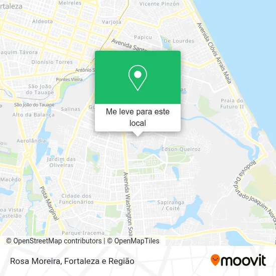 Rosa Moreira mapa