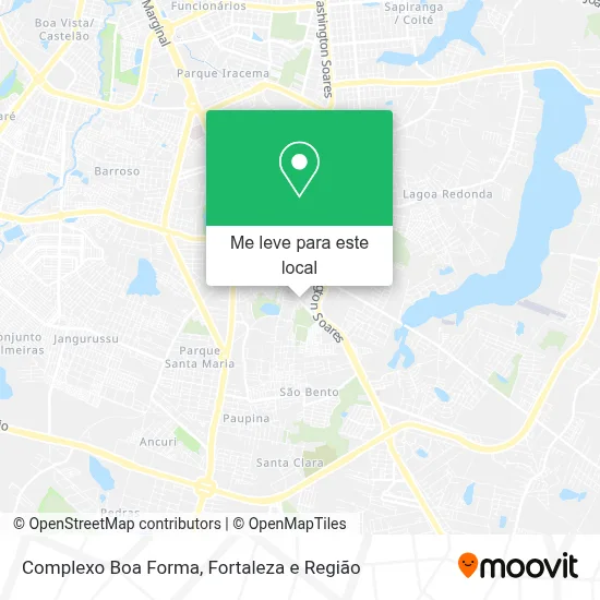 Complexo Boa Forma mapa