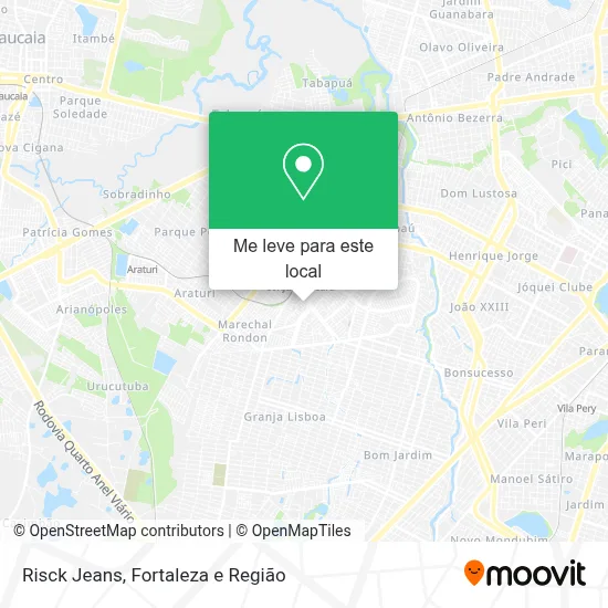Risck Jeans mapa