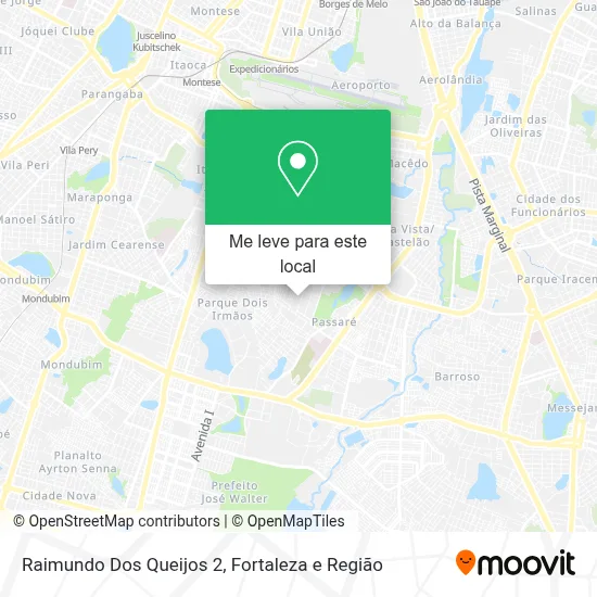 Raimundo Dos Queijos 2 mapa