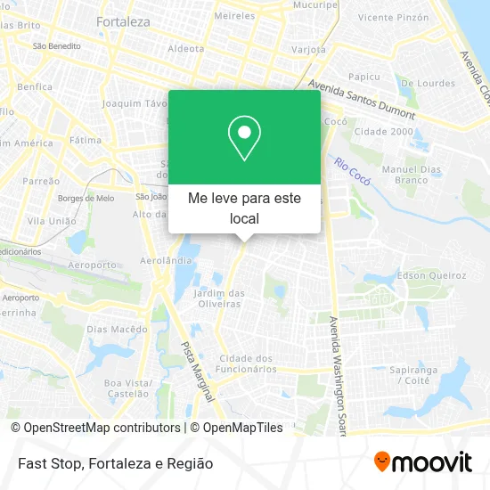 Fast Stop mapa
