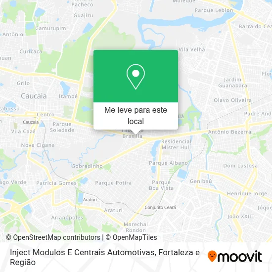 Inject Modulos E Centrais Automotivas mapa