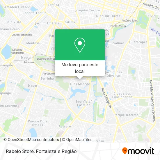 Rabelo Store mapa