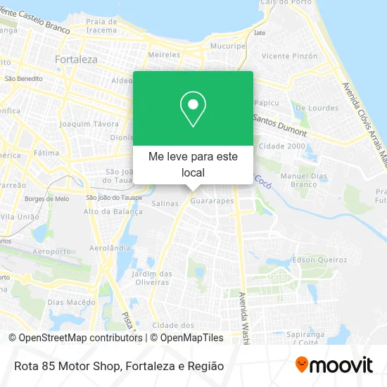 Rota 85 Motor Shop mapa