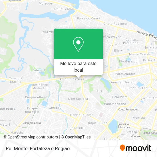 Rui Monte mapa