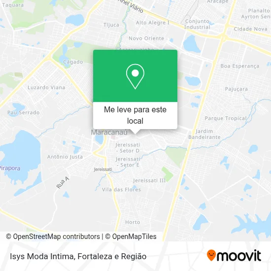 Isys Moda Intima mapa