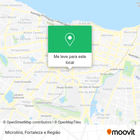 Microlins mapa