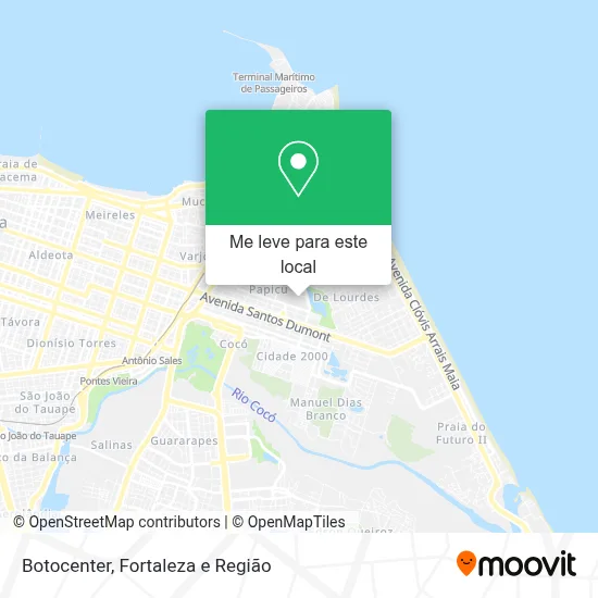 Botocenter mapa