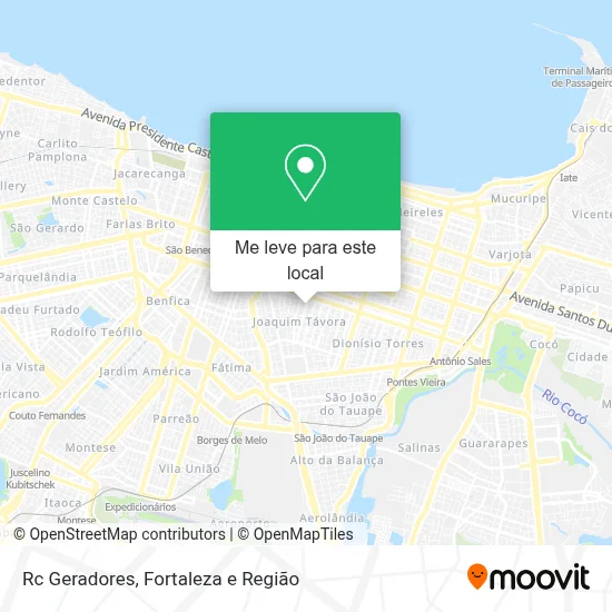 Rc Geradores mapa