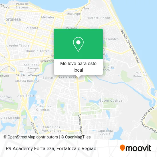R9 Academy Fortaleza mapa
