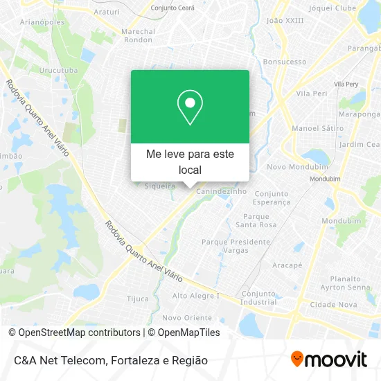 C&A Net Telecom mapa