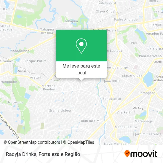 Radyja Drinks mapa