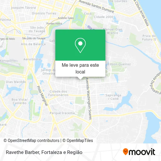 Ravethe Barber mapa