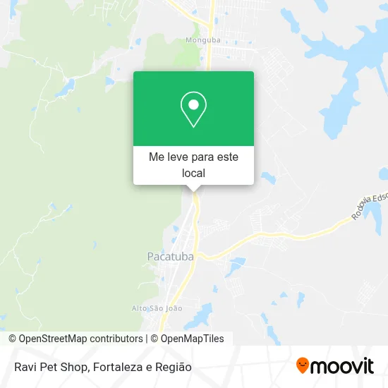 Ravi Pet Shop mapa