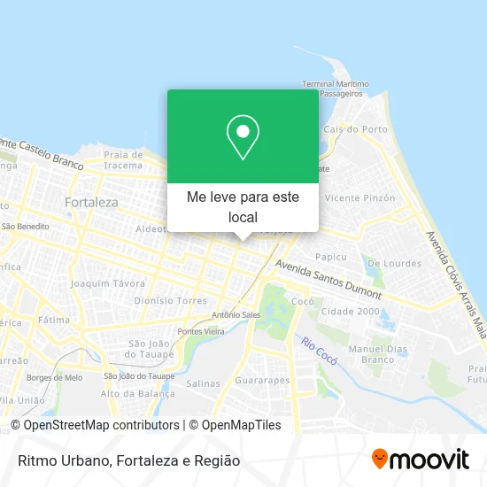 Ritmo Urbano mapa