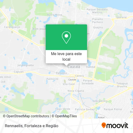 Rennaelis mapa
